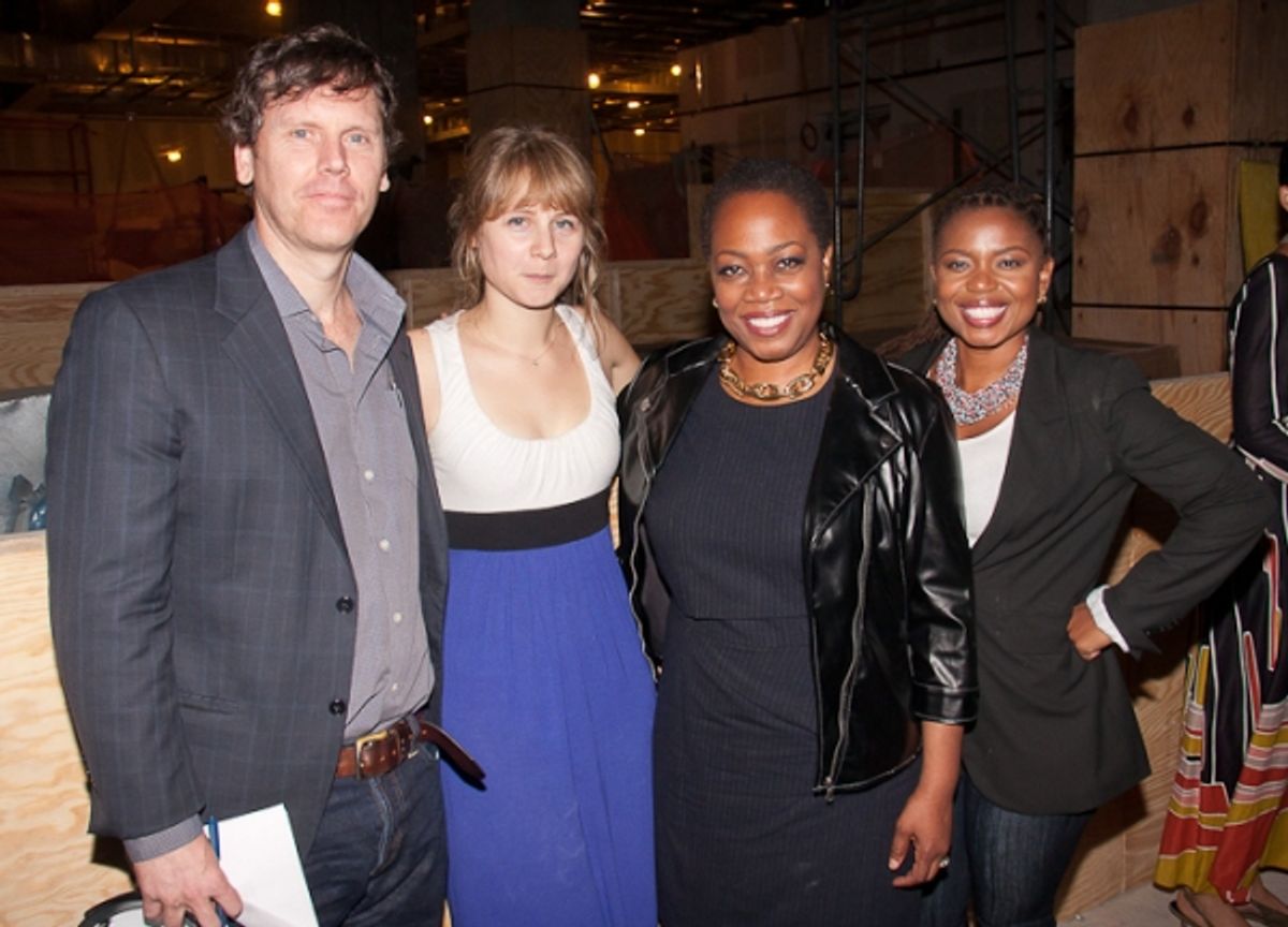 Will Eno, Annie Baker, Regina Taylor, and Katori Hall at 