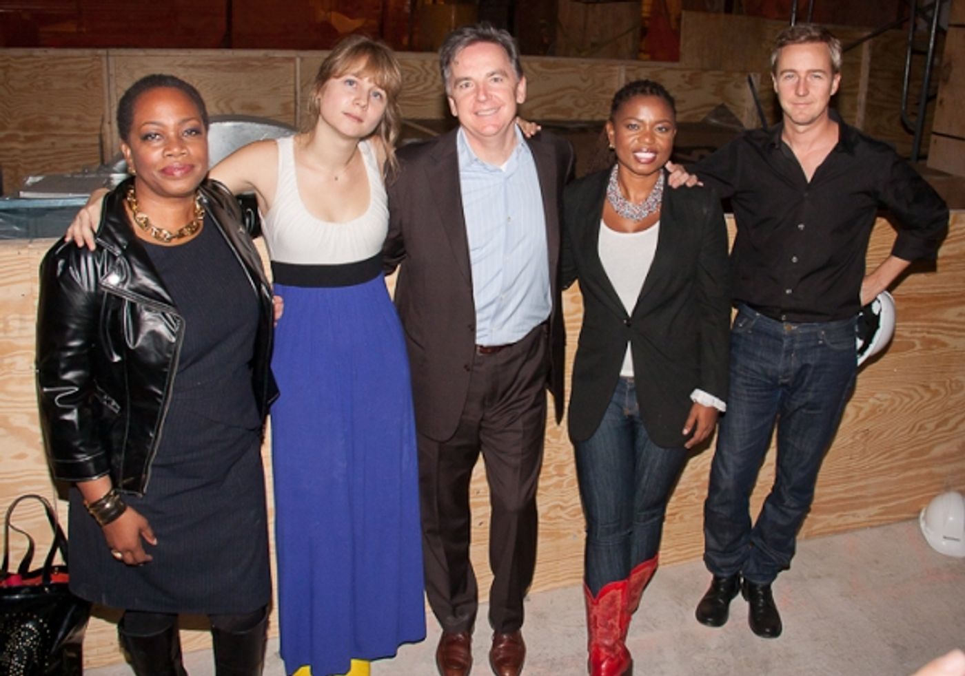 Photo Coverage: Edward Norton, Edward Albee, et al. Announce Signature Theatre Company's New Season!  Image