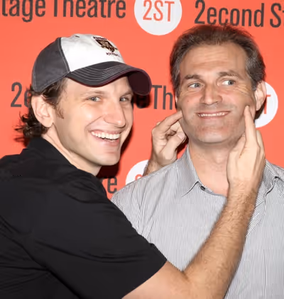 Sebastian Arcelus and Marc Kudisch. Photo Credit: Walter McBride Photo