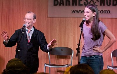 Joel Grey, Sutton Foster. Photo Credit: Peter James Zielinski Photo