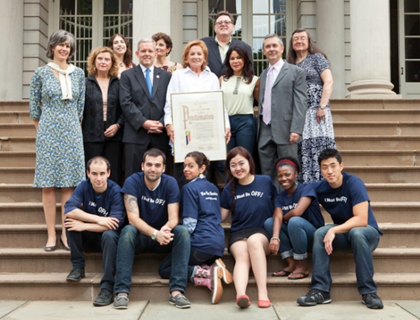 Photo Flash: Daphne Rubin-Vega, Cynthia Harris, et al. Announce Free Night of Theater Month!  Image