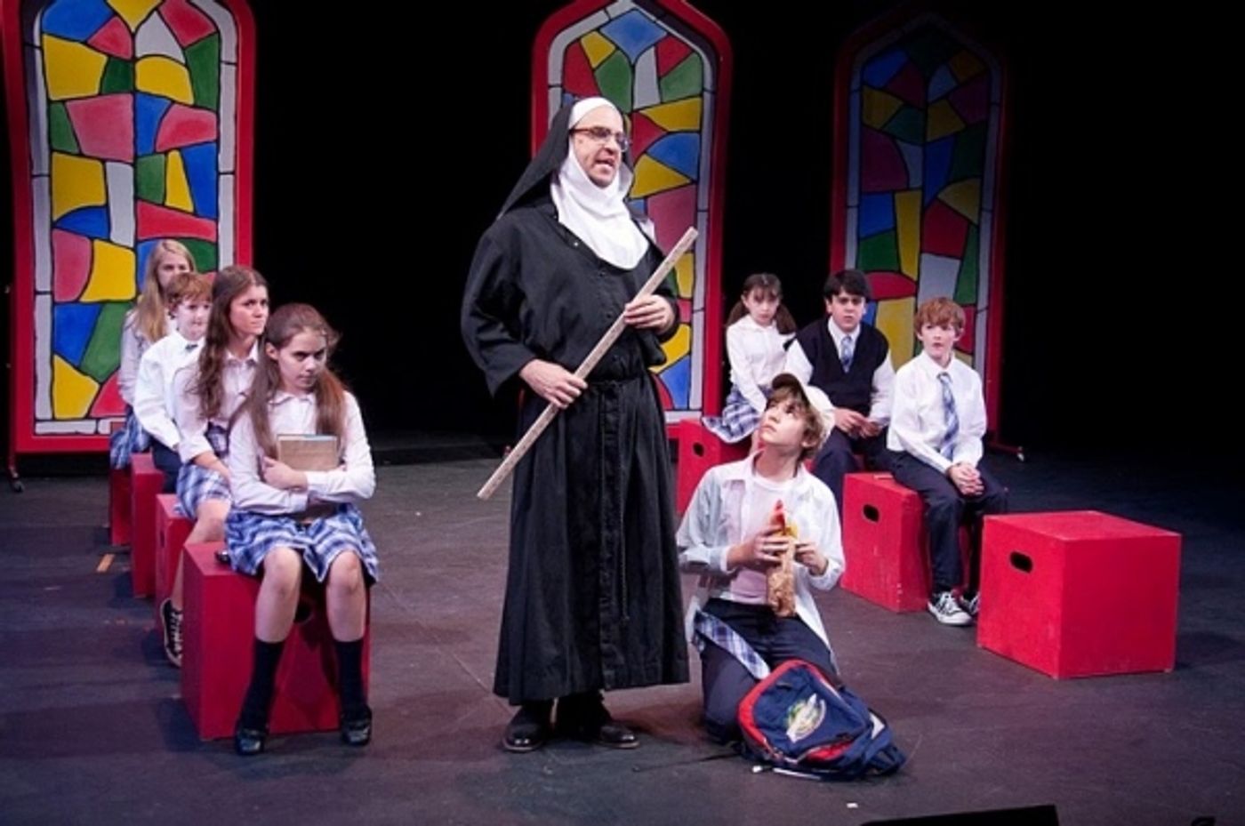 Photo Flash: THE KID WHO WOULD BE POPE at NYMF!  Image