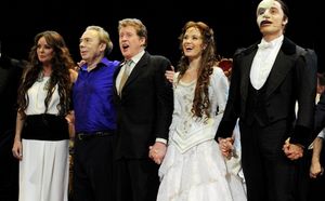 Sarah Brightman, Andrew Lloyd Webber &  Michael Crawford, Sierra Boggess and Ramin Ka Photo