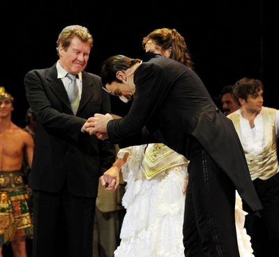 Michael Crawford and Ramin Karimloo
 Photo