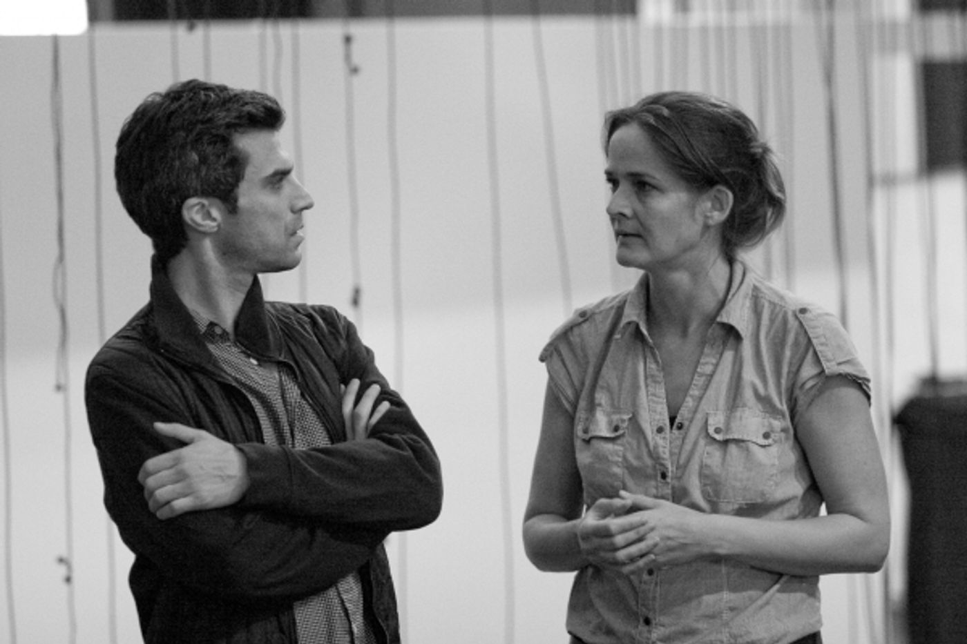Photo Flash: Sam Waterston, Kelli O'Hara, et al.  in Rehearsal for Public Theater's KING LEAR  Image