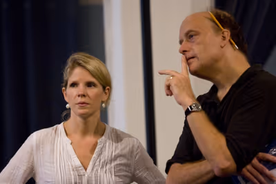 Kelli O'Hara and Frank Wood  Photo
