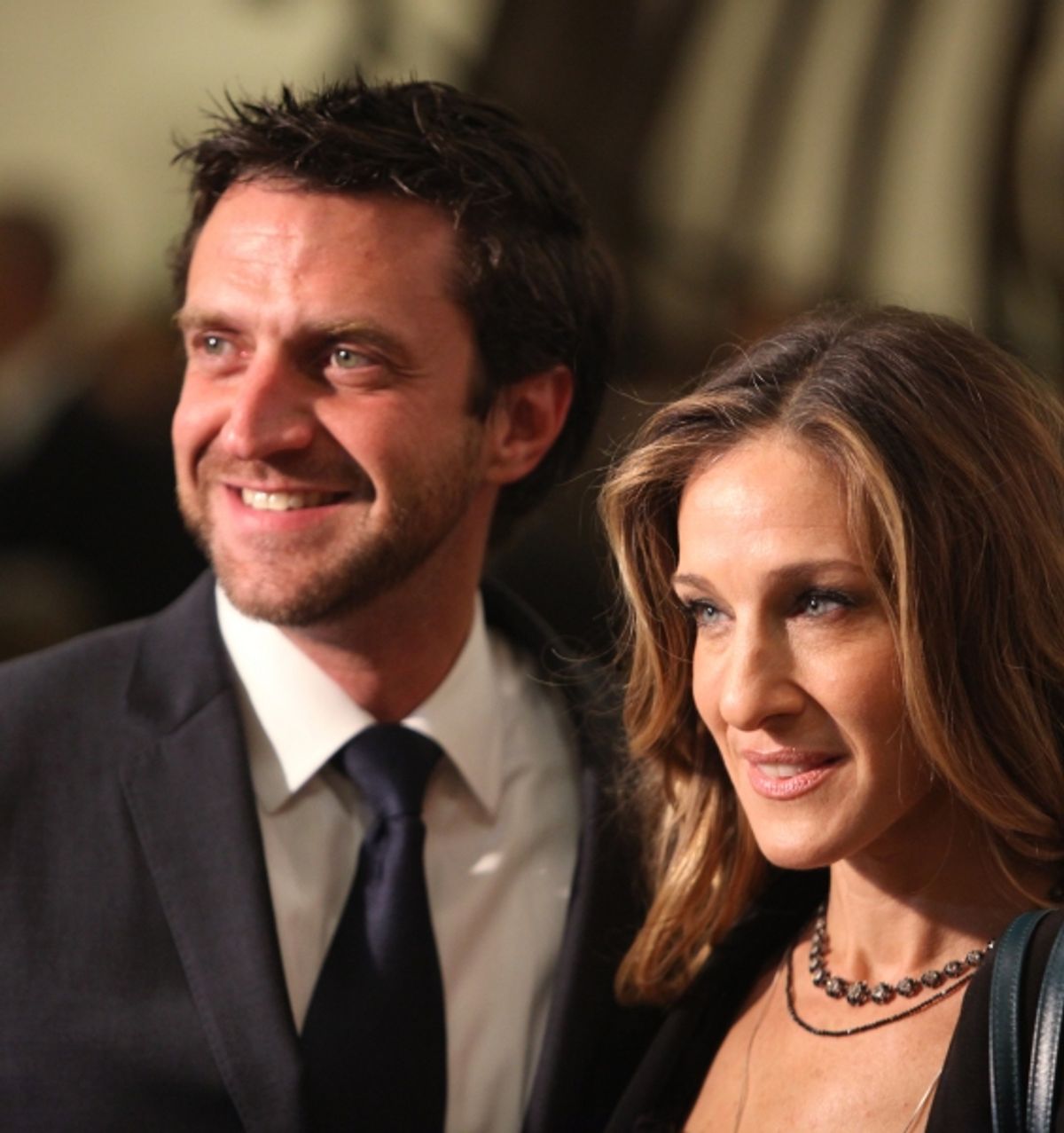 Raul Esparza & Sarah Jessica Parker at 