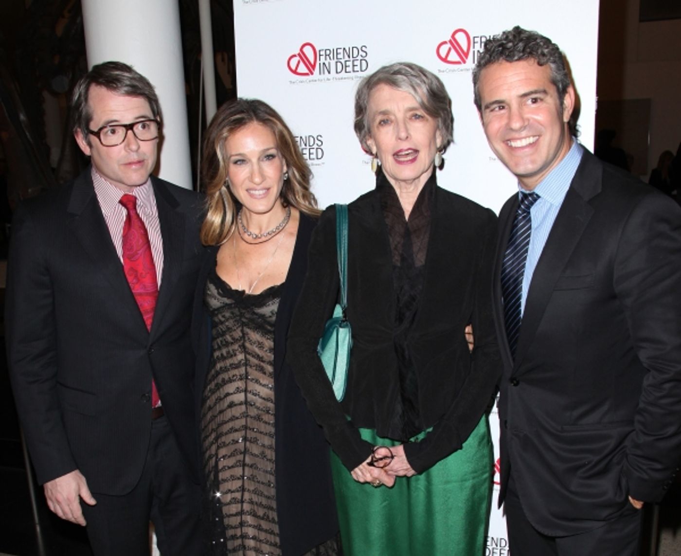 Photo Coverage: Sarah Jessica Parker, Matthew Broderick, Stephen Sondheim & More Celebrate 'Friends In Deed' Photo Coverage: Sarah Jessica Parker, Matthew Broderick, Stephen Sondheim & More Celebrate 'Friends In Deed' Image