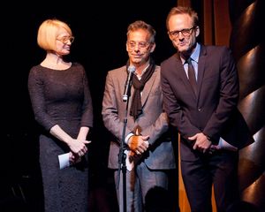 Ellen Barkin, Joe Mantello and John Benjamin Hickey  Photo