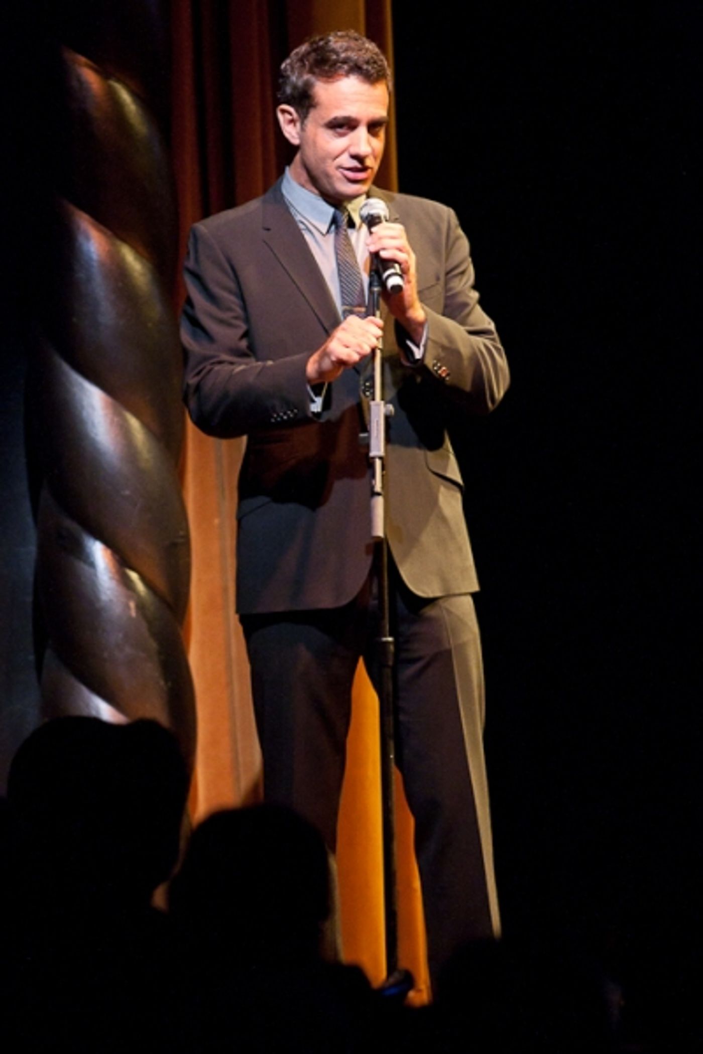 Photo Coverage: Ellen Barkin, Joe Mantello, et al. Honor George C. Wolfe at 2011 Mr. Abbott Awards  Image