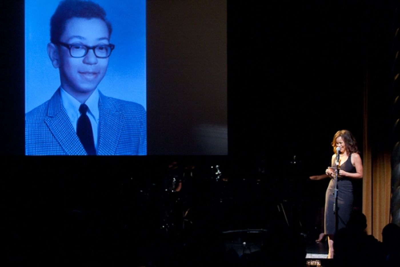 Photo Coverage: Ellen Barkin, Joe Mantello, et al. Honor George C. Wolfe at 2011 Mr. Abbott Awards  Image