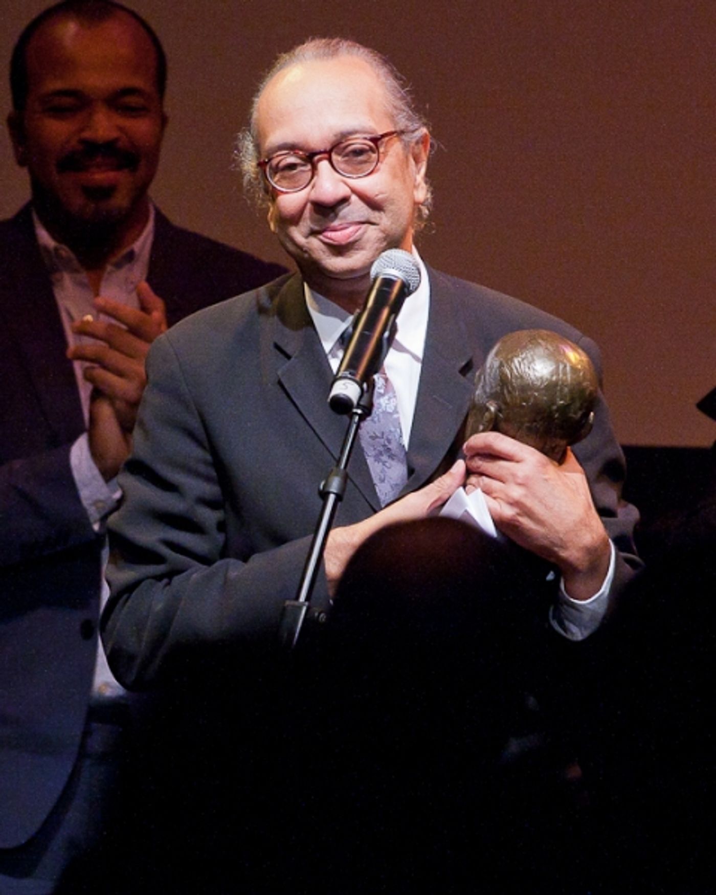 Photo Coverage: Ellen Barkin, Joe Mantello, et al. Honor George C. Wolfe at 2011 Mr. Abbott Awards  Image