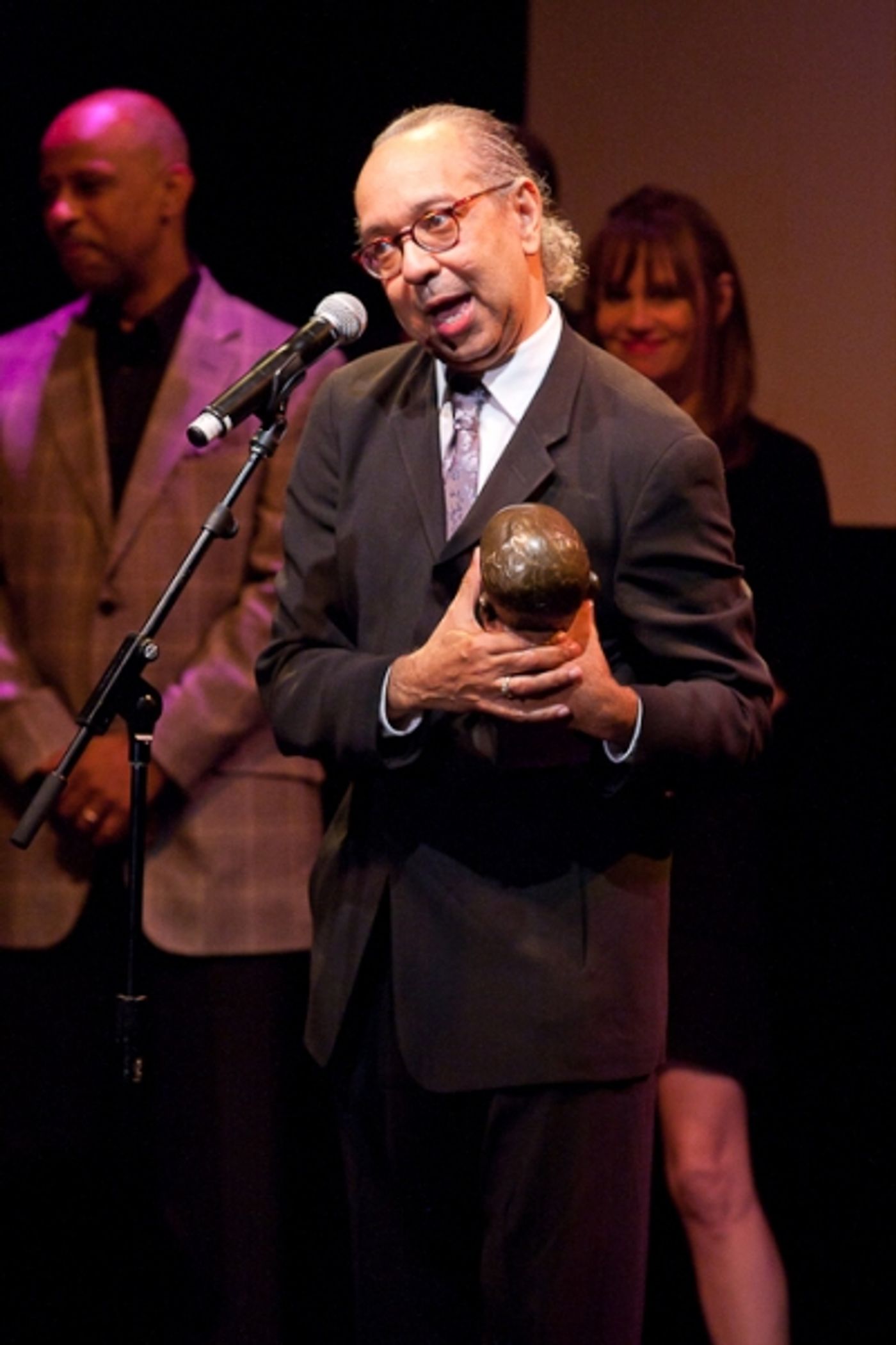 Photo Coverage: Ellen Barkin, Joe Mantello, et al. Honor George C. Wolfe at 2011 Mr. Abbott Awards  Image