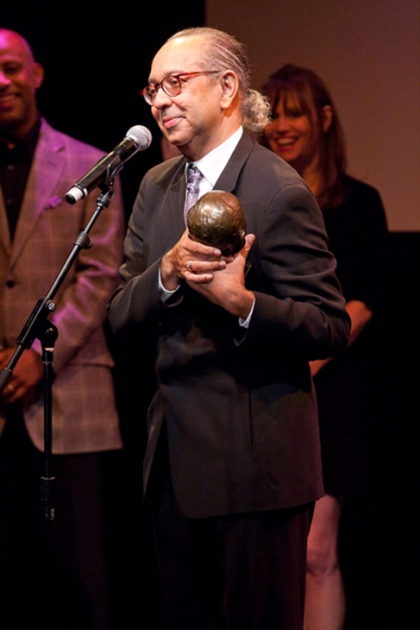 Photo Coverage: Ellen Barkin, Joe Mantello, et al. Honor George C. Wolfe at 2011 Mr. Abbott Awards  Image