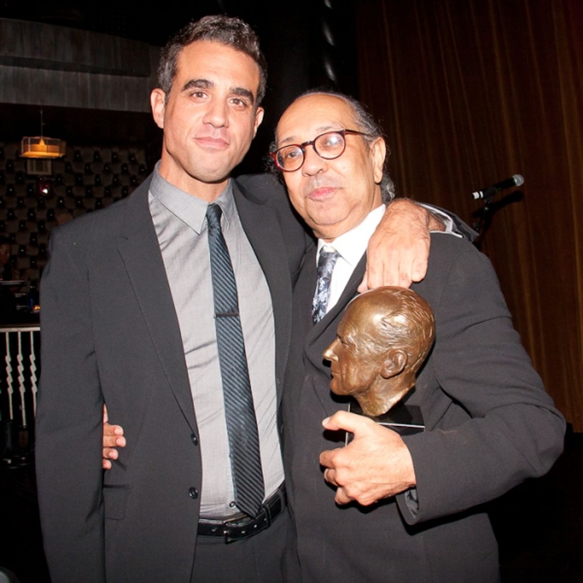 Bobby Cannavale and George C. Wolfe at 