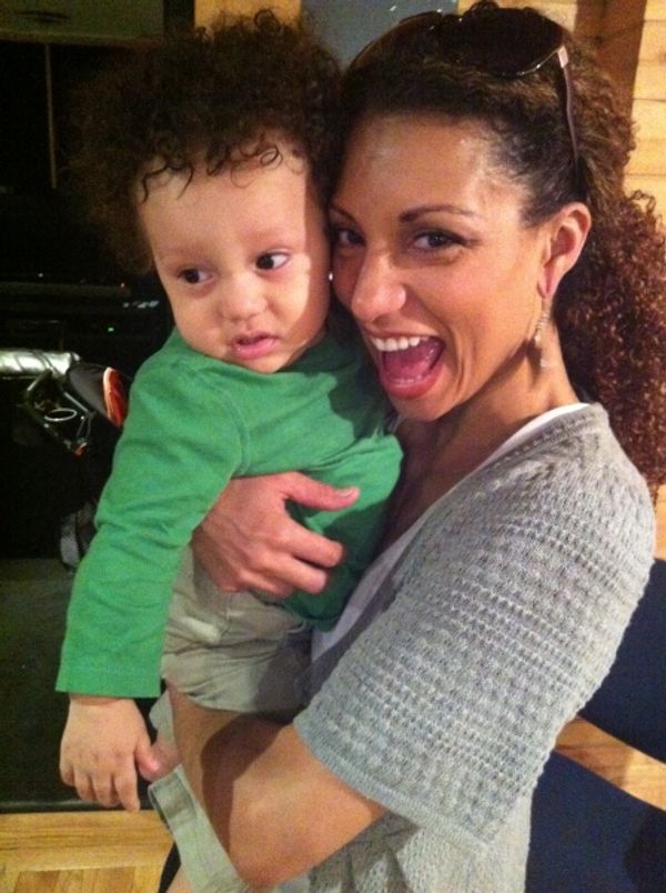 Sabrina Sloan and her son Jackson Photo