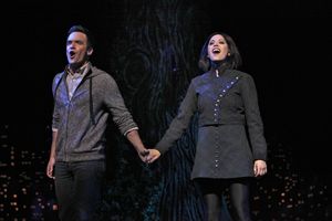 Brian Justin Crum and Cortney Wolfson  Photo