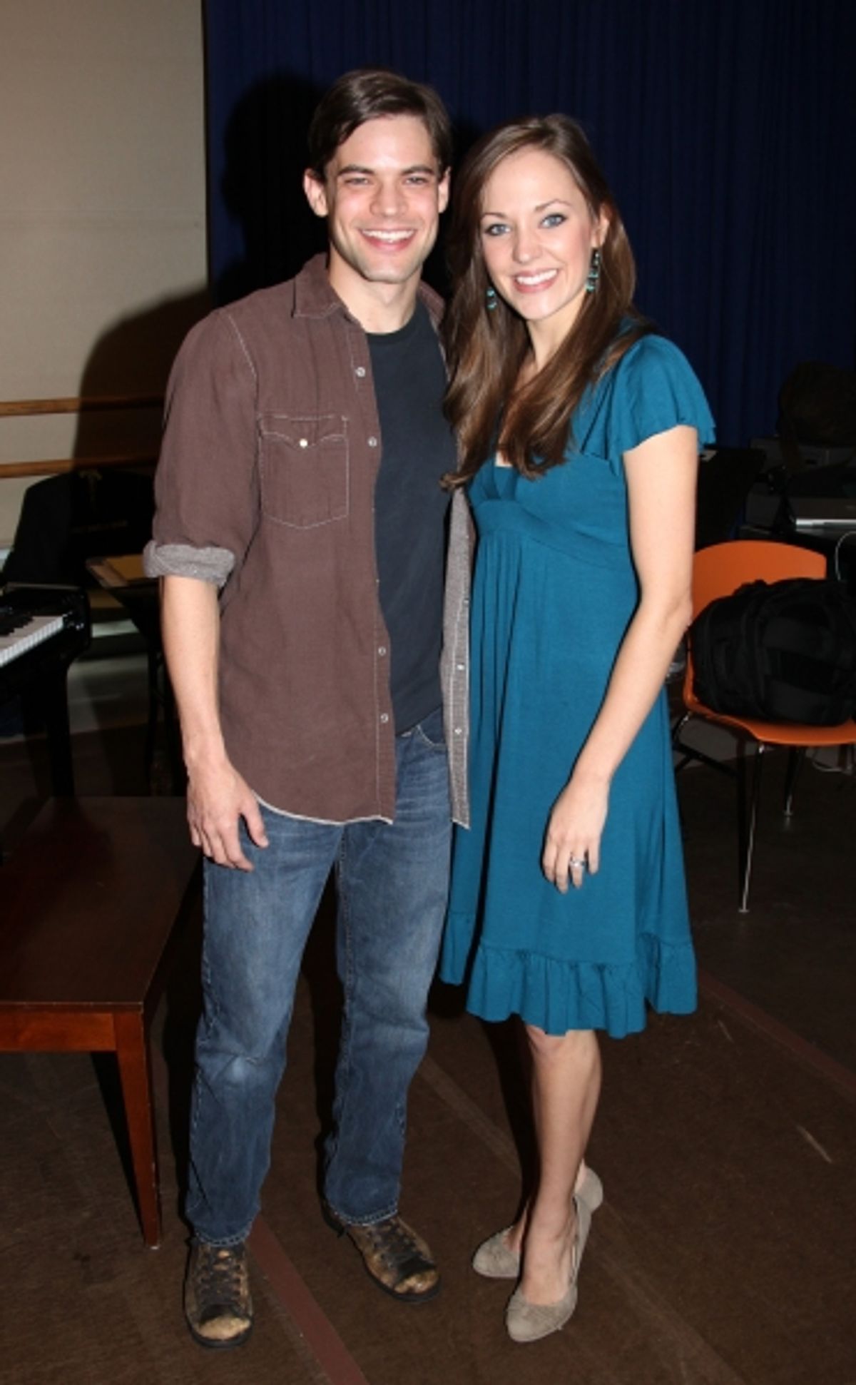 Jeremy Jordan & Laura Osnes at 