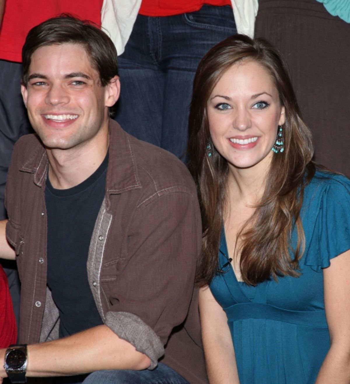 Jeremy Jordan & Laura Osnes at 