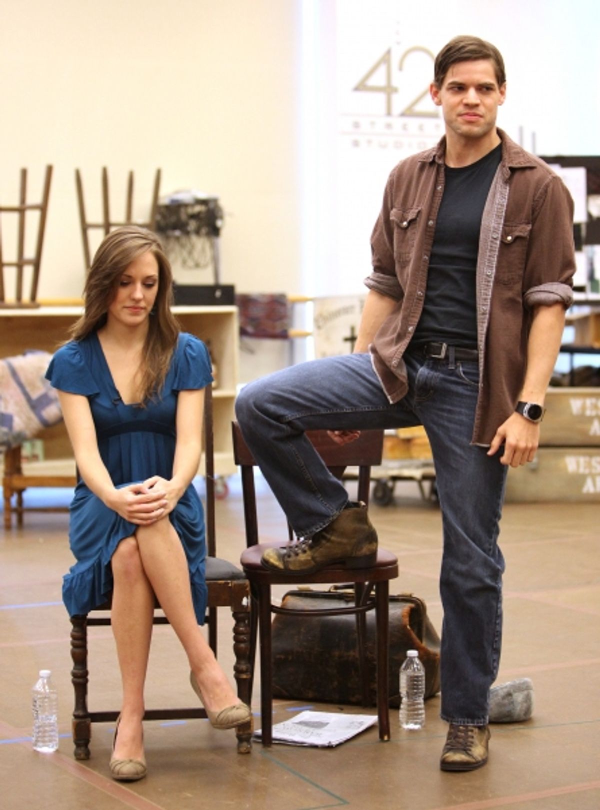 Jeremy Jordan & Laura Osnes at 