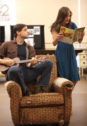 Laura Osnes & Jeremy Jordan @ BroadwayWorld Laura Osnes & Jeremy Jordan Photo