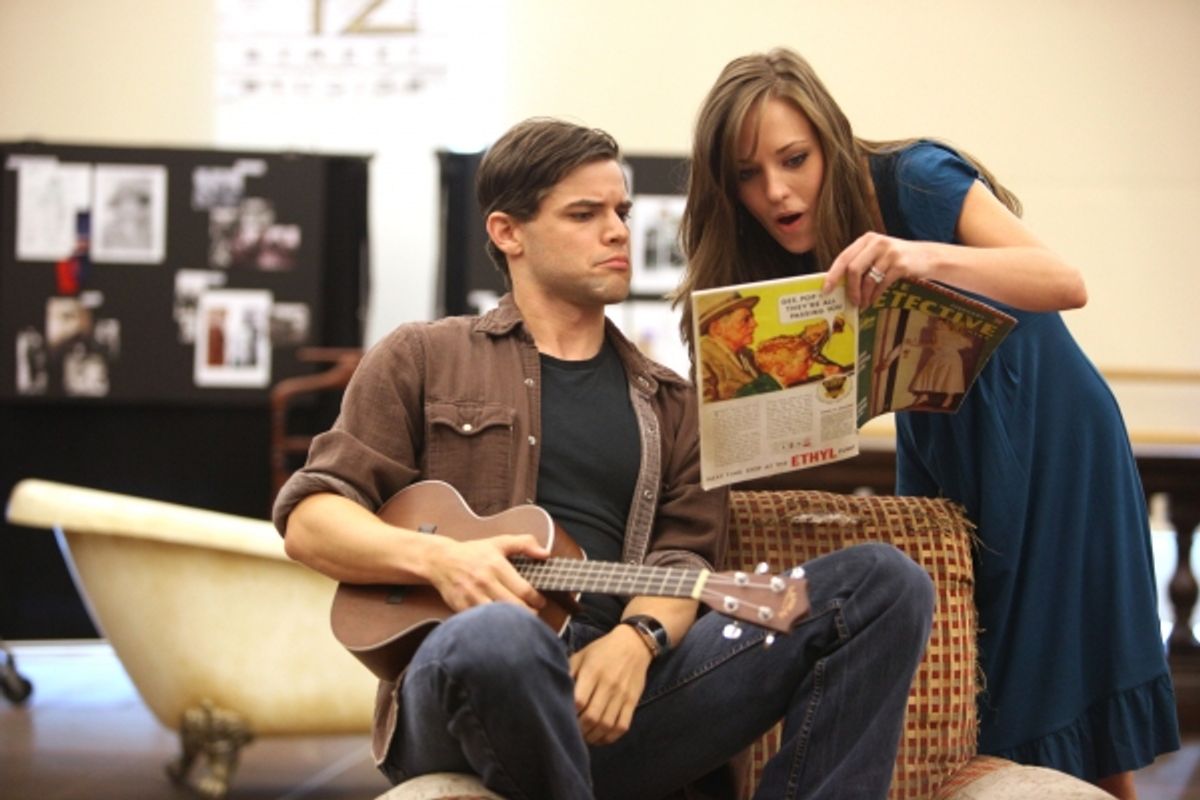 Jeremy Jordan & Laura Osnes at 