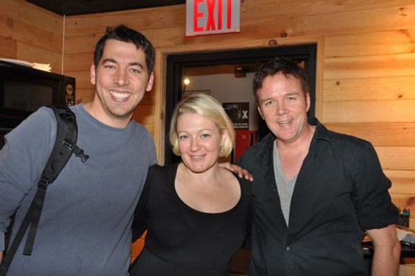 Andrew Graham (Musical Director), Lynn Pinto (Producer) and James Darrah Photo
