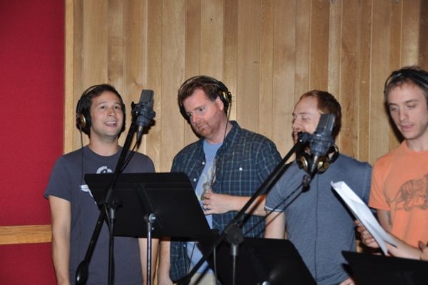 Jed Resnick, Nicholas Kohn, Rob Morrison and Michael Liscio Jr. Photo