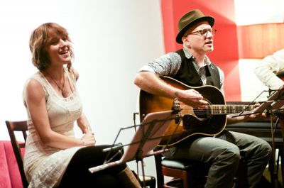 Kimberly Kaye and Michael Cerveris Photo