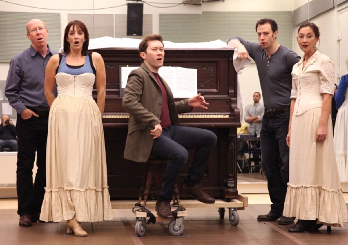 Ensemble Cast featuring: D.C. Anderson, Stanley Bahorek, Theresa McCarthy, Julia Murney, Andrew Samonsky, Tally Sessions at 