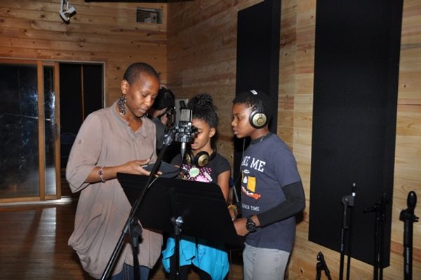 Selloane Nkhela, Imari Smith and Aubrey Omari Photo