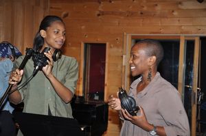 Chondra La-Tease Profit and Selloane Nkhela Photo