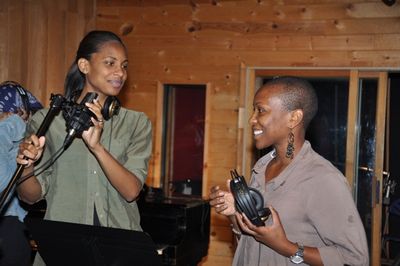 Chondra La-Tease Profit and Selloane Nkhela Photo