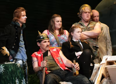 Mark Rylance and the cast of JERUSALEM Photo