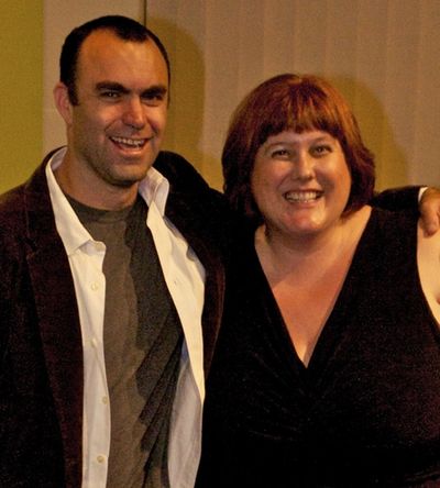 Aron Eli Coleite and Gwenyth Reitz Photo