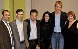 Aron Eli Coleite, Steve Margetis, Fotis Michelioudakis, Ioanna Lunaki, Christos Alexa Photo