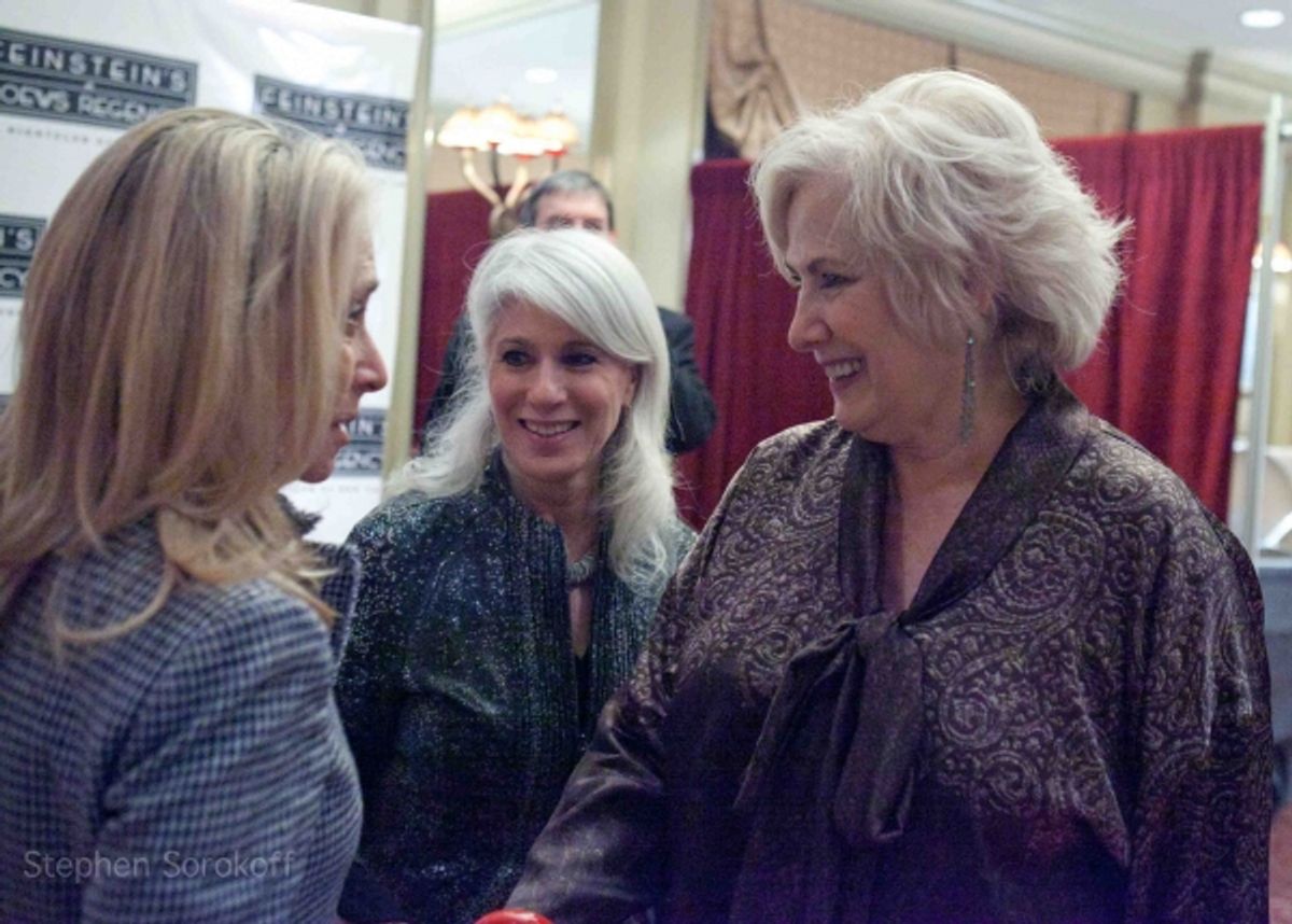 Eda Sorokoff, Jamie deRoy & Betty Buckley at 
