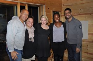 Lelund Durond Thompson, Keala Settle, Lynn Pinto (Procuer), Anastacia McCleskey and J Photo