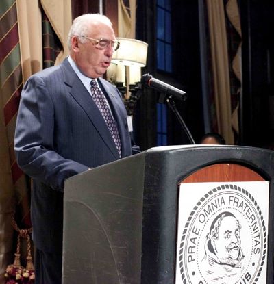 Carl Goldstein VP Friars Foundation Photo