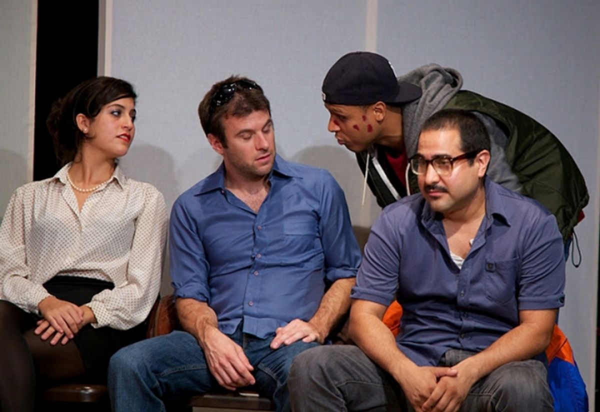 Samantha Fontana, Christopher Whalen, Michael Pierre Louis and Mark G. Cisneros at 