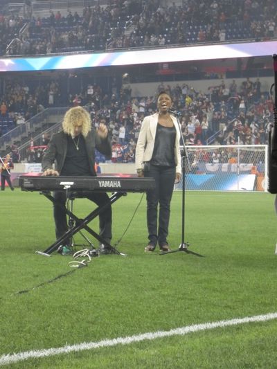 David Bryan, Montego Glover Photo