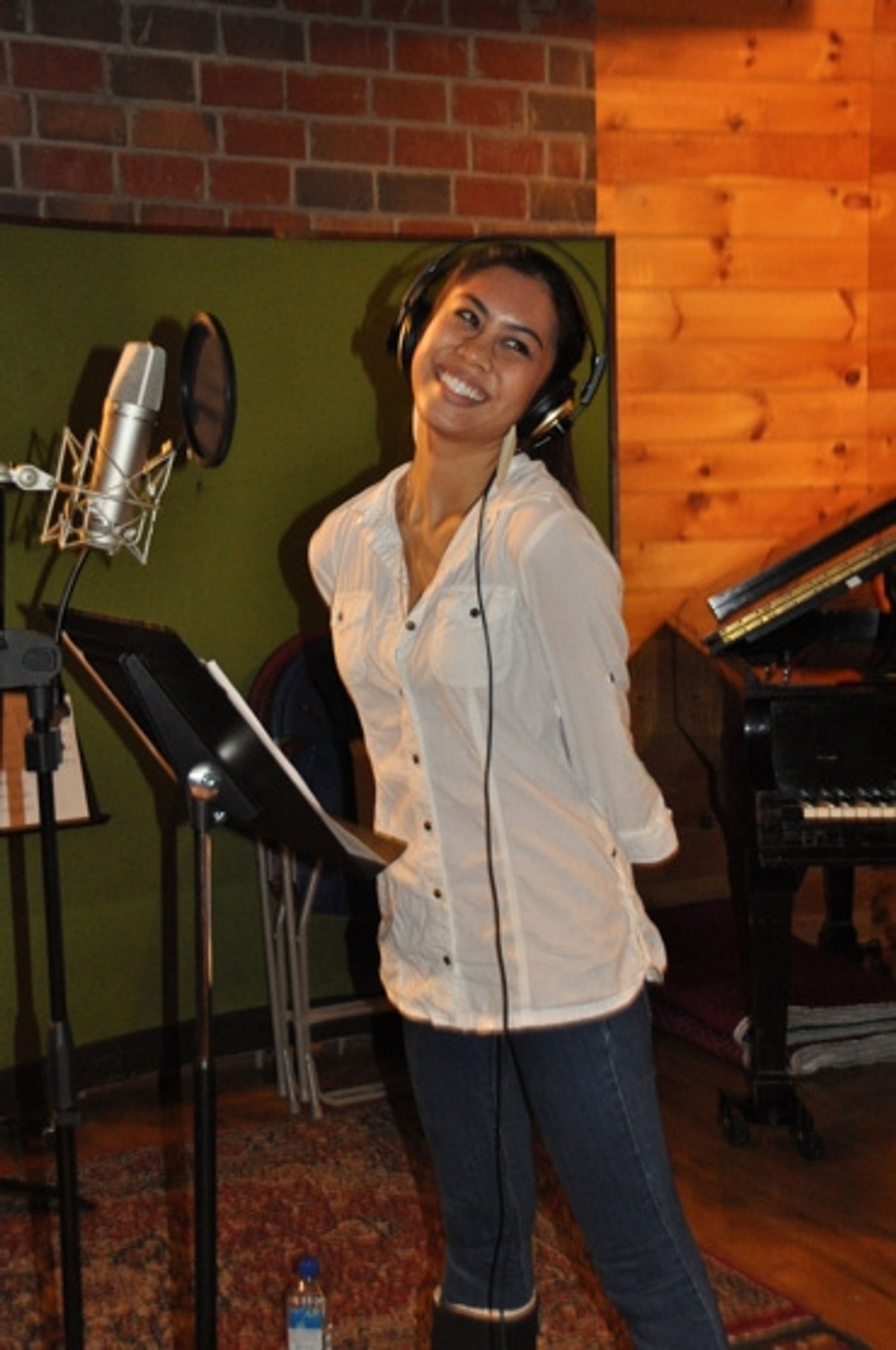 Photo Coverage: Ashley Argota & BILLY ELLIOT Musicians Record for 'Carols for a Cure'  Image