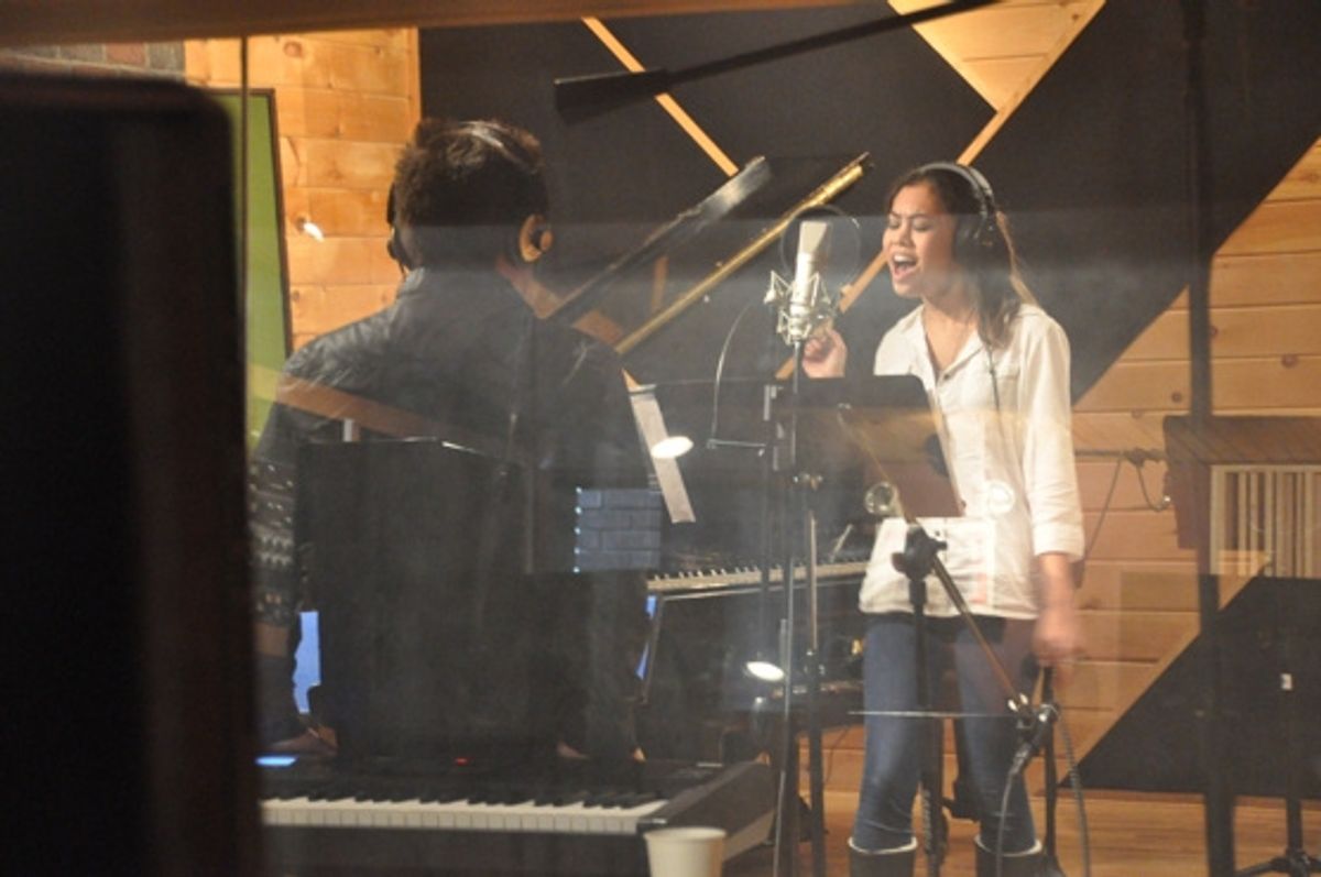 Sonny Paladino and Ashley Argota at 