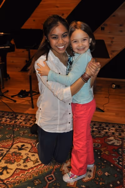 Ashley Argota and Delphina Photo