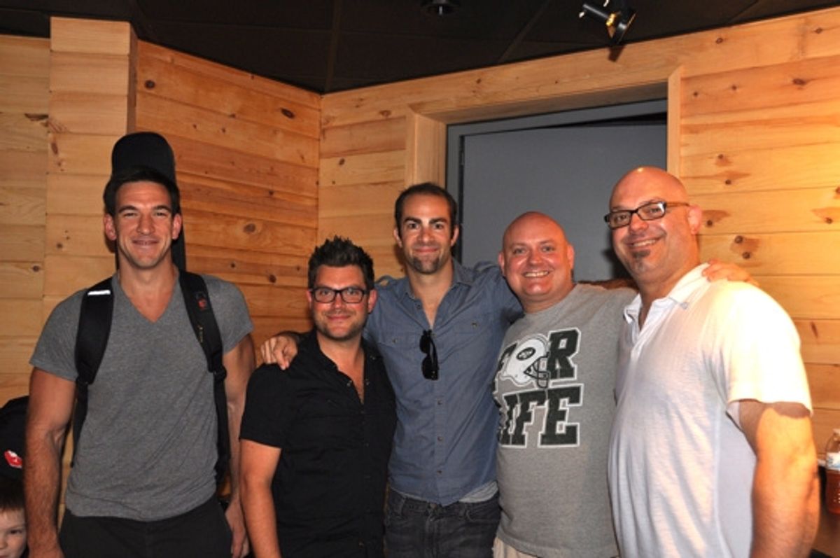 Craig Magnano, Sonny Paladino, Jared Schonig, Thommie Retter and Steve Milhouse at 