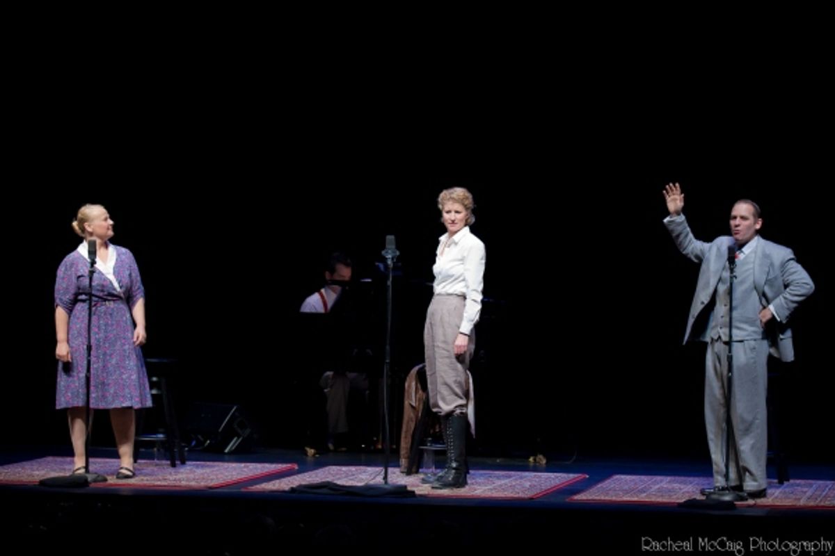 Karen Randoja, Eliza-Jane Scott and Steven Gallagher at 