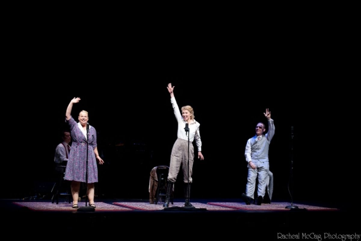 Karen Randoja, Eliza-Jane Scott and Steven Gallagher at 