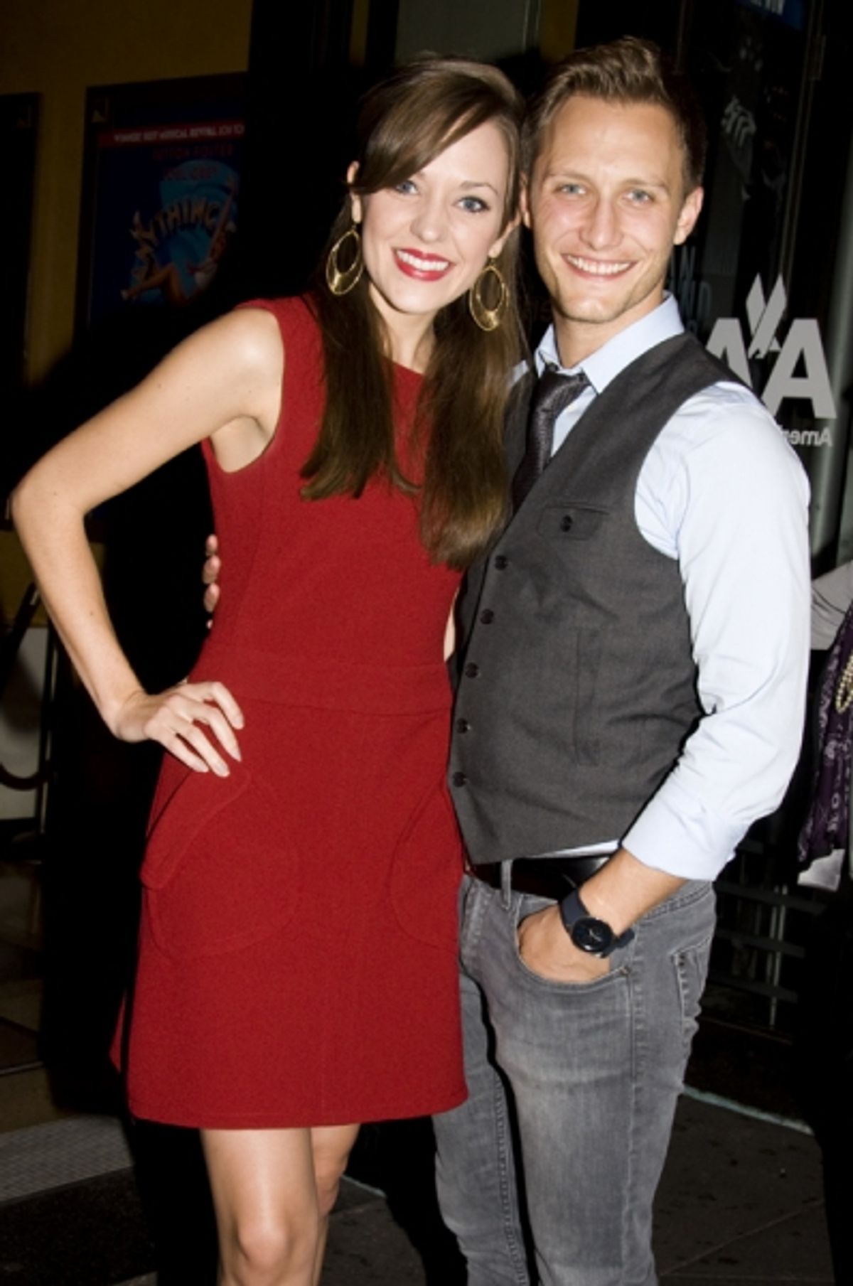 Laura Osnes & Nathan Johnson  at 