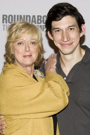 Maria Aitken & Adam Driver @ BroadwayWorld Maria Aitken & Adam Driver Photo