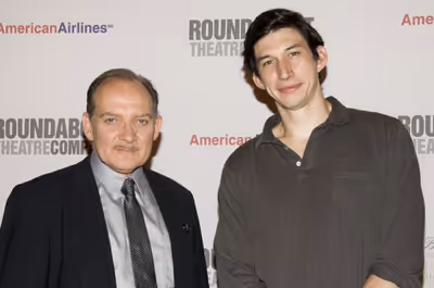 Zach Grenier & Adam Driver  Photo